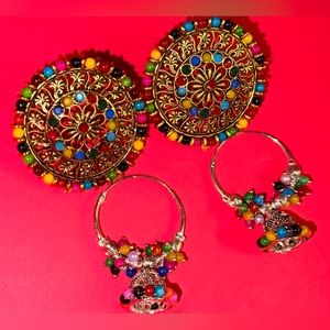 Indian simple earrings & studs